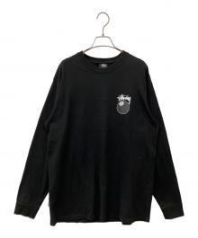 stussy（ステューシー）の古着「ロングスリーブカットソー」｜ブラック
