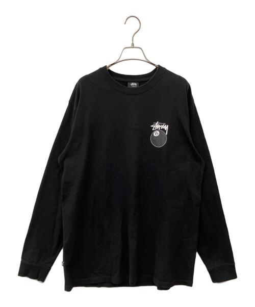 stussy（ステューシー）stussy (ステューシー) ロングスリーブカットソー ブラック サイズ:Lの古着・服飾アイテム