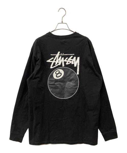 stussy（ステューシー）stussy (ステューシー) ロングスリーブカットソー ブラック サイズ:Lの古着・服飾アイテム