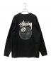 stussy (ステューシー) ロングスリーブカットソー ブラック サイズ:L：5000円
