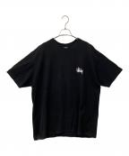 stussyステューシー）の古着「Tシャツ」｜ブラック