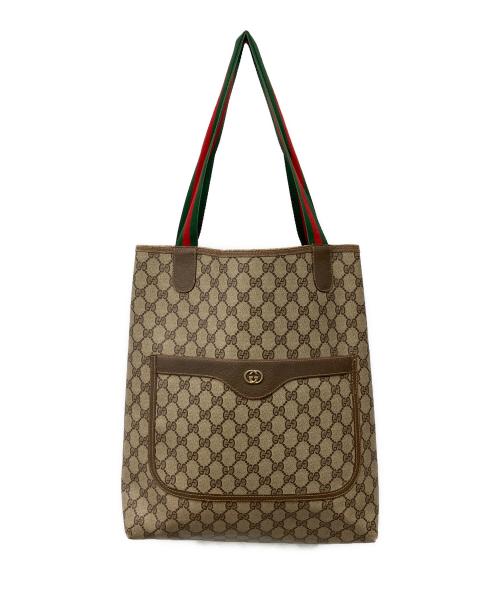 GUCCI（グッチ）GUCCI (グッチ) トートバッグ ベージュの古着・服飾アイテム