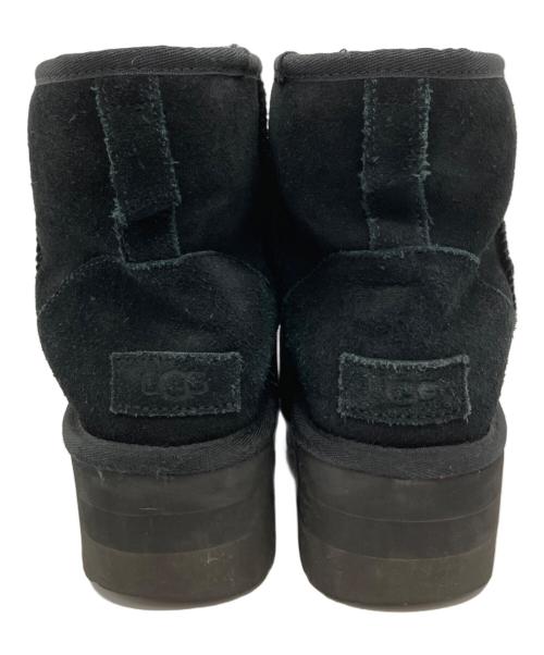 UGG（アグ）UGG (アグ) ムートンブーツ ブラック サイズ:24の古着・服飾アイテム