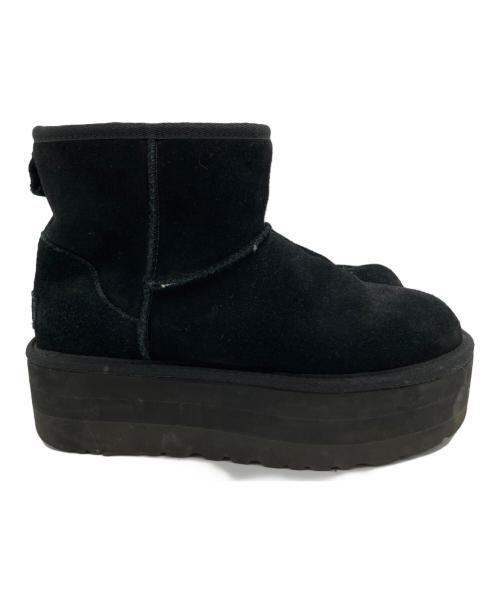 UGG（アグ）UGG (アグ) ムートンブーツ ブラック サイズ:24の古着・服飾アイテム