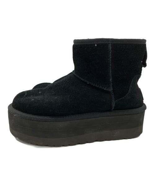UGG（アグ）UGG (アグ) ムートンブーツ ブラック サイズ:24の古着・服飾アイテム