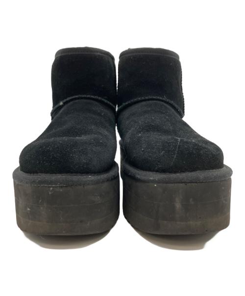 UGG（アグ）UGG (アグ) ムートンブーツ ブラック サイズ:24の古着・服飾アイテム