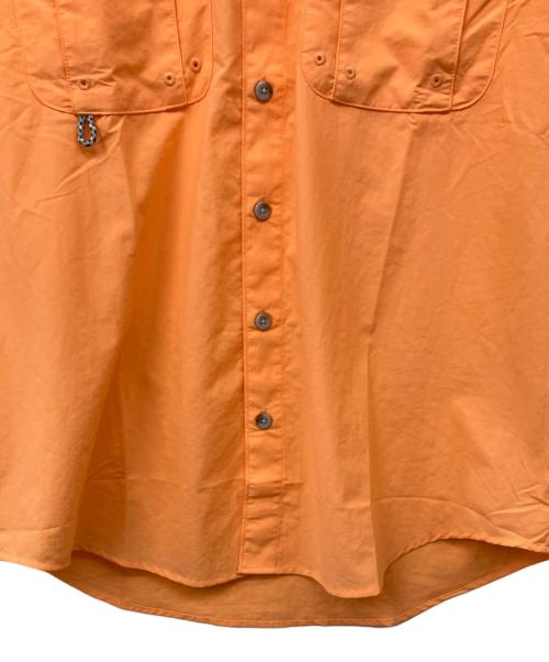 Columbia（コロンビア）Columbia (コロンビア) 半袖シャツ オレンジ サイズ:Sの古着・服飾アイテム