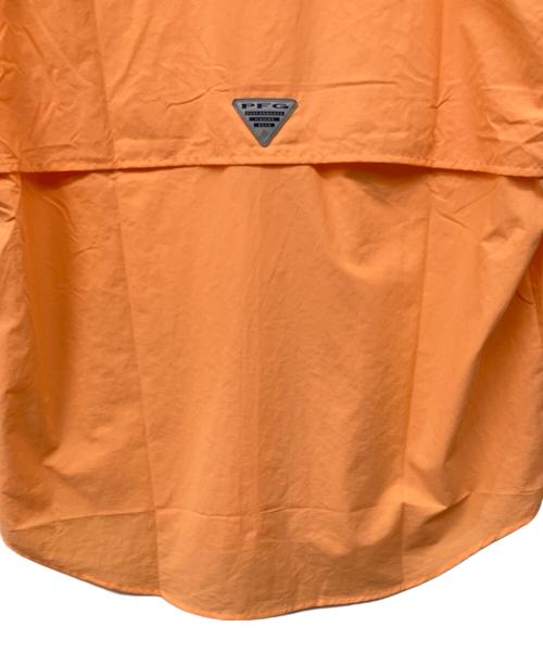 Columbia（コロンビア）Columbia (コロンビア) 半袖シャツ オレンジ サイズ:Sの古着・服飾アイテム