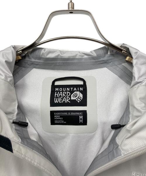 MOUNTAIN HARD WEAR（マウンテンハードウェア）MOUNTAIN HARD WEAR (マウンテンハードウェア) マウンテンパーカー ライトグレー サイズ:Mの古着・服飾アイテム