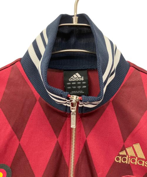 adidas（アディダス）adidas (アディダス) ジップジャケット パープル サイズ:Lの古着・服飾アイテム