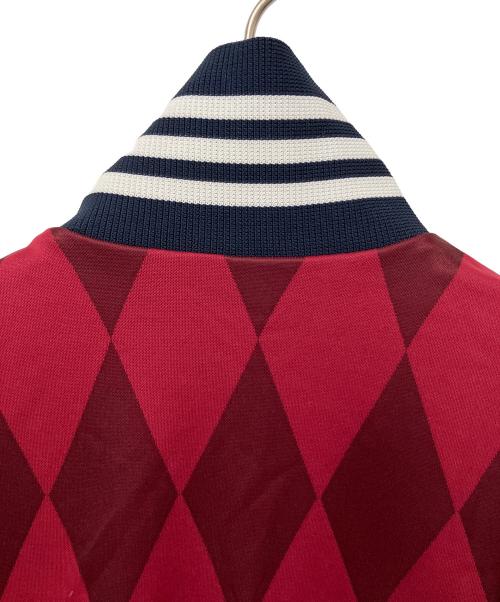 adidas（アディダス）adidas (アディダス) ジップジャケット パープル サイズ:Lの古着・服飾アイテム