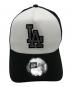 New Era (ニューエラ) メッシュキャップ ブラック×ホワイト：6000円