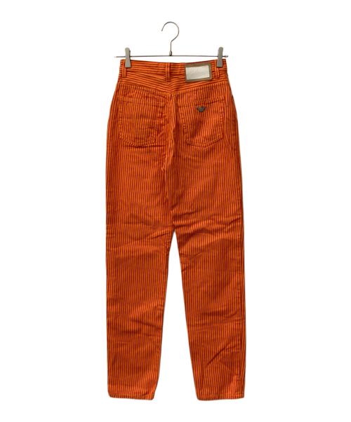 ARMANI JEANS（アルマーニジーンズ）ARMANI JEANS (アルマーニジーンズ) デニムパンツ オレンジ サイズ:71cm(W28)の古着・服飾アイテム