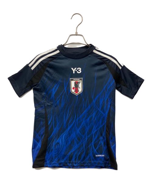 adidas（アディダス）adidas (アディダス) Y-3 (ワイスリー) サッカーユニフォーム ネイビー サイズ:140 未使用品の古着・服飾アイテム