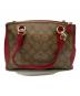 COACH (コーチ) 2WAYバッグ レッド：10000円
