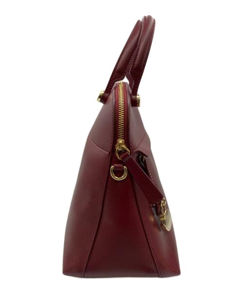 FURLA（フルラ）FURLA (フルラ) ハンドバッグ ボルドーの古着・服飾アイテム