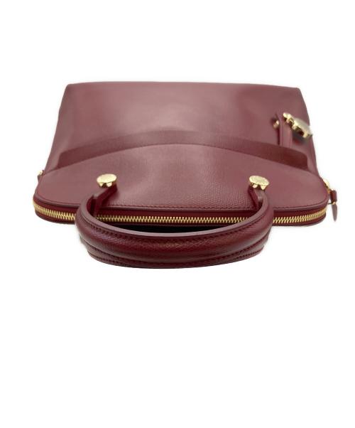 FURLA（フルラ）FURLA (フルラ) ハンドバッグ ボルドーの古着・服飾アイテム