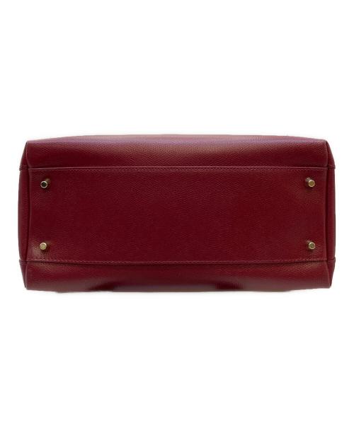 FURLA（フルラ）FURLA (フルラ) ハンドバッグ ボルドーの古着・服飾アイテム