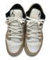 NIKE (ナイキ) ローカットスニーカー ベージュ×ホワイト サイズ:24：4000円