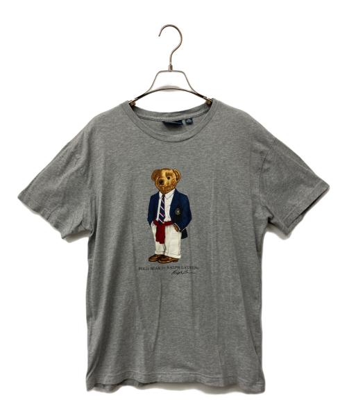 POLO RALPH LAUREN（ポロ・ラルフローレン）POLO RALPH LAUREN (ポロ・ラルフローレン) 半袖カットソー グレー サイズ:XSの古着・服飾アイテム
