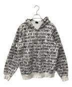 stussyステューシー）の古着「ジップパーカー」｜ホワイト