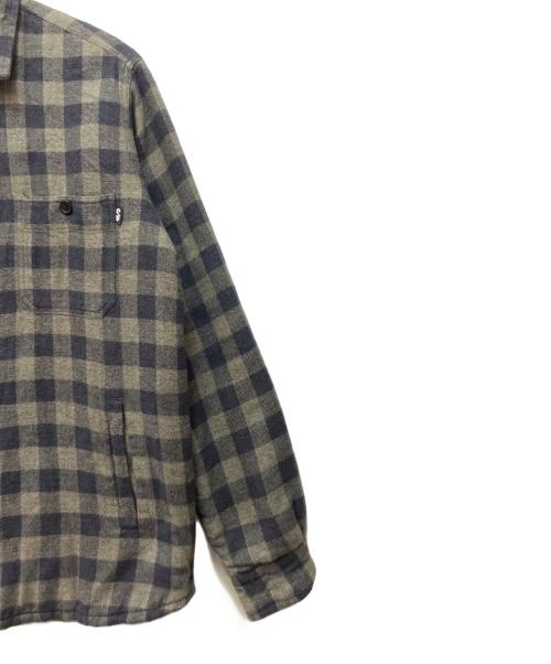 stussy（ステューシー）stussy (ステューシー) ジップアップジャケット グレー サイズ:Mの古着・服飾アイテム