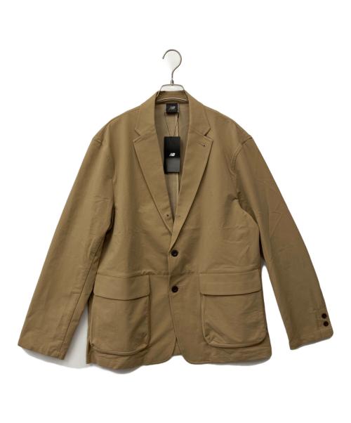 NEW BALANCE（ニューバランス）NEW BALANCE (ニューバランス) テーラードジャケット ベージュ サイズ:XLの古着・服飾アイテム