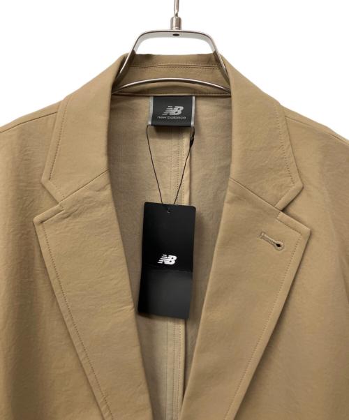 NEW BALANCE（ニューバランス）NEW BALANCE (ニューバランス) テーラードジャケット ベージュ サイズ:XLの古着・服飾アイテム