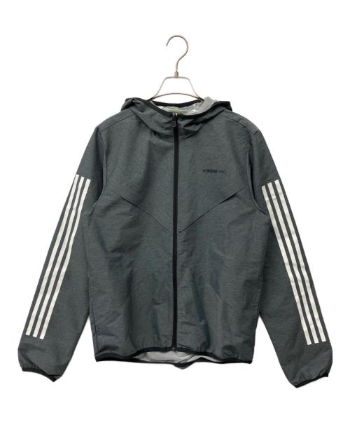 adidas（アディダス）adidas (アディダス) トラックジャケット グレー サイズ:Lの古着・服飾アイテム
