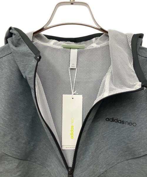 adidas（アディダス）adidas (アディダス) トラックジャケット グレー サイズ:Lの古着・服飾アイテム