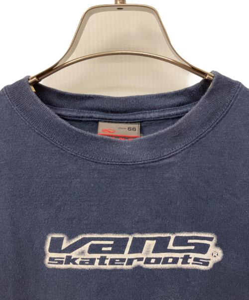 VANS（ヴァンズ）VANS (ヴァンズ) 半袖Tシャツ ネイビー サイズ:Mの古着・服飾アイテム