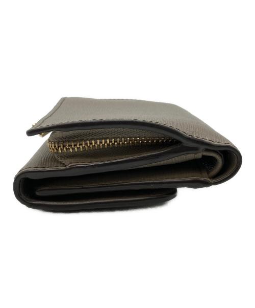 FURLA（フルラ）FURLA (フルラ) 3つ折り財布 グレーの古着・服飾アイテム