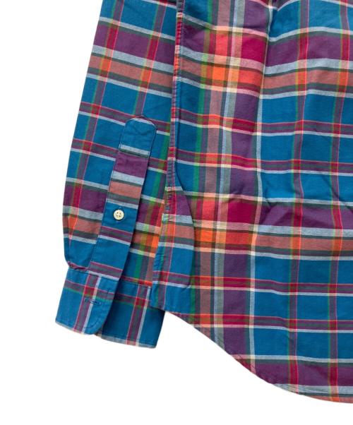 POLO RALPH LAUREN（ポロ・ラルフローレン）POLO RALPH LAUREN (ポロ・ラルフローレン) チェックシャツ ブルー サイズ:XS 未使用品の古着・服飾アイテム