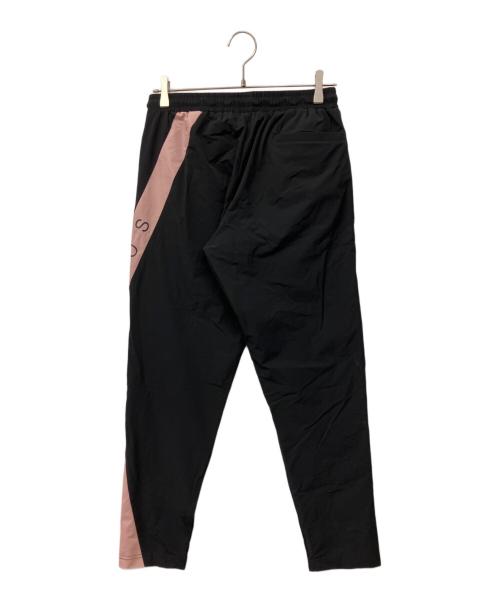 CRONOS（クロノス）CRONOS (クロノス) トラックパンツ ブラック×ピンク サイズ:Mの古着・服飾アイテム