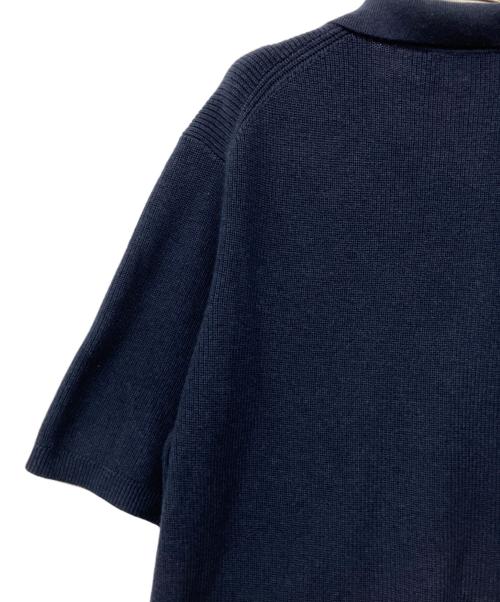 COACH（コーチ）COACH (コーチ) ニットポロシャツ ネイビー サイズ:Mの古着・服飾アイテム