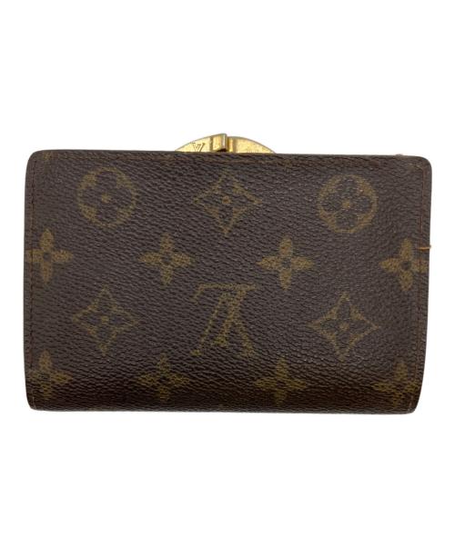 LOUIS VUITTON（ルイ ヴィトン）LOUIS VUITTON (ルイ ヴィトン) がま口財布 ブラウンの古着・服飾アイテム