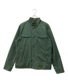 Timberland（ティンバーランド）の古着「マウンテン ツイル ボンバージャケット」｜グリーン