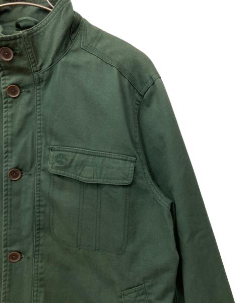 Timberland（ティンバーランド）Timberland (ティンバーランド) マウンテン ツイル ボンバージャケット グリーン サイズ:XLの古着・服飾アイテム