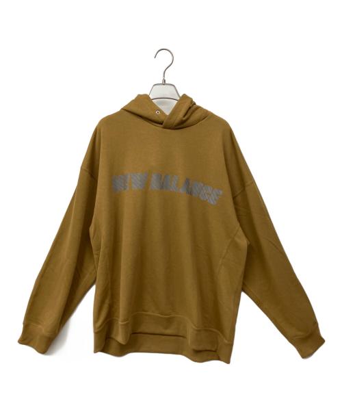 NEW BALANCE（ニューバランス）NEW BALANCE (ニューバランス) プルオーバーパーカー ベージュ サイズ:Mの古着・服飾アイテム