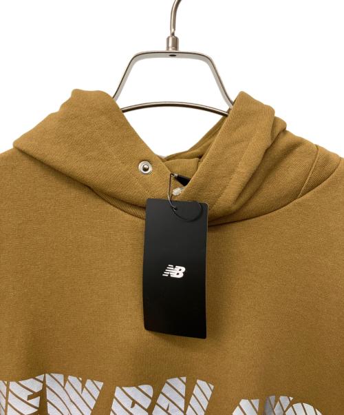 NEW BALANCE（ニューバランス）NEW BALANCE (ニューバランス) プルオーバーパーカー ベージュ サイズ:Mの古着・服飾アイテム