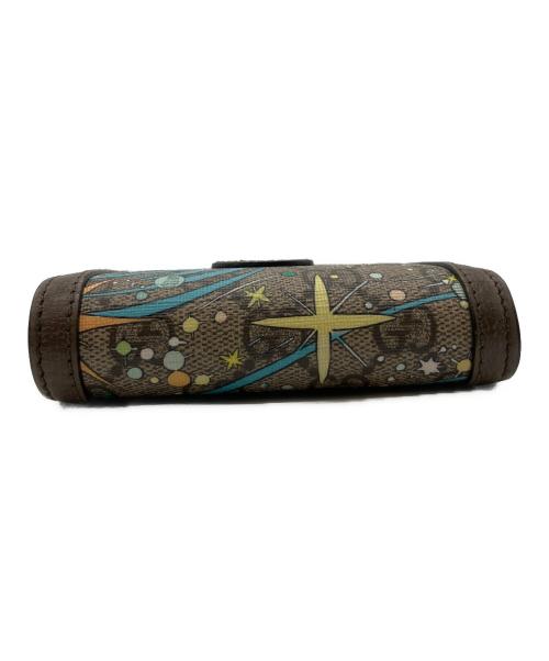 GUCCI（グッチ）GUCCI (グッチ) Disney (ディズニ―) 2つ折り財布 ブラウンの古着・服飾アイテム
