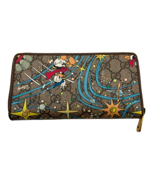 GUCCI（グッチ）GUCCI (グッチ) 長財布 ブラウンの古着・服飾アイテム