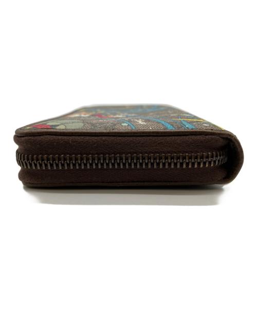 GUCCI（グッチ）GUCCI (グッチ) 長財布 ブラウンの古着・服飾アイテム