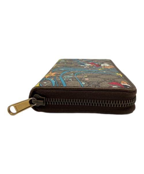 GUCCI（グッチ）GUCCI (グッチ) 長財布 ブラウンの古着・服飾アイテム