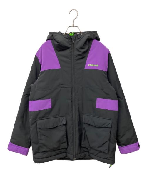 adidas（アディダス）adidas (アディダス) 中綿コート ブラック サイズ:Lの古着・服飾アイテム