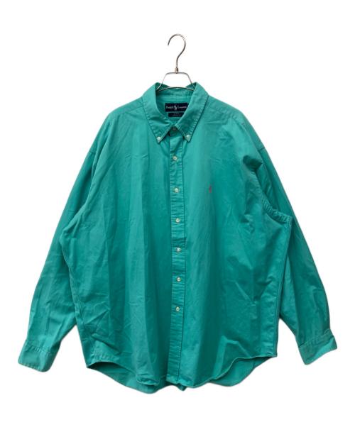 RALPH LAUREN（ラルフローレン）RALPH LAUREN (ラルフローレン) 長袖シャツ ライトグリーン サイズ:XXLの古着・服飾アイテム