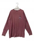 stussyステューシー）の古着「長袖カットソー」｜パープル