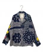 READYMADEレディメイド）の古着「SLEEPING SHIRT」｜ネイビー