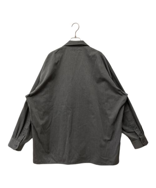 Dickies（ディッキーズ）Dickies (ディッキーズ) FAT (エフエーティー) シャツジャケット グレー サイズ:FATの古着・服飾アイテム