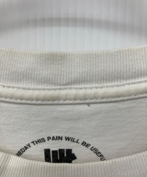 NEIGHBORHOOD（ネイバーフッド）NEIGHBORHOOD (ネイバーフッド) UNDEFEATED (アンディフィーテッド) Tシャツ ホワイト サイズ:Lの古着・服飾アイテム